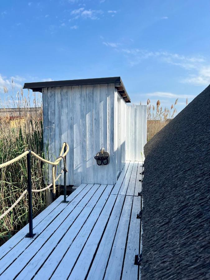 Seehuette Neusiedlersee - Strandhaus, Elektroboot Inklusive Rust Exterior foto