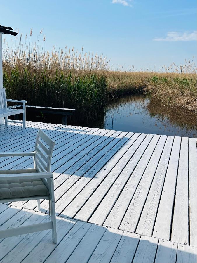 Seehuette Neusiedlersee - Strandhaus, Elektroboot Inklusive Rust Exterior foto