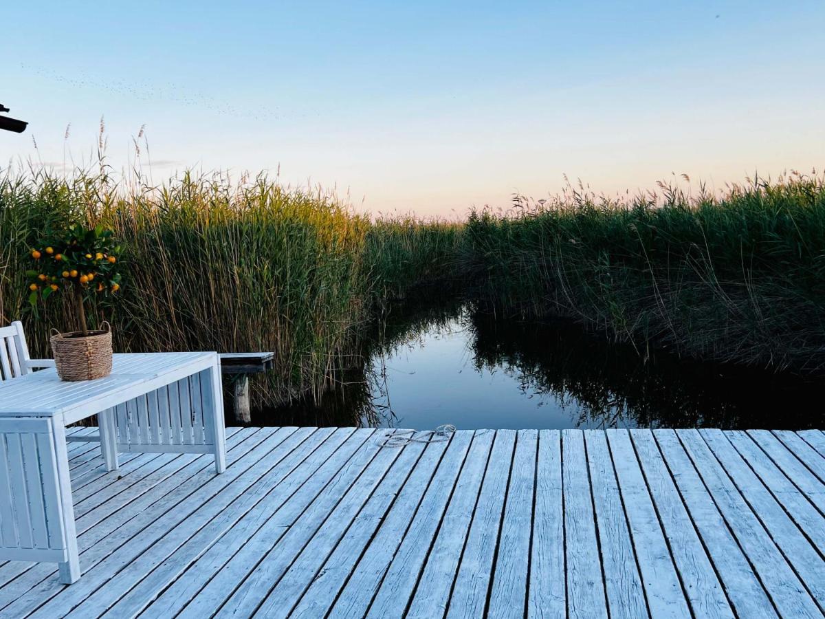 Seehuette Neusiedlersee - Strandhaus, Elektroboot Inklusive Rust Exterior foto
