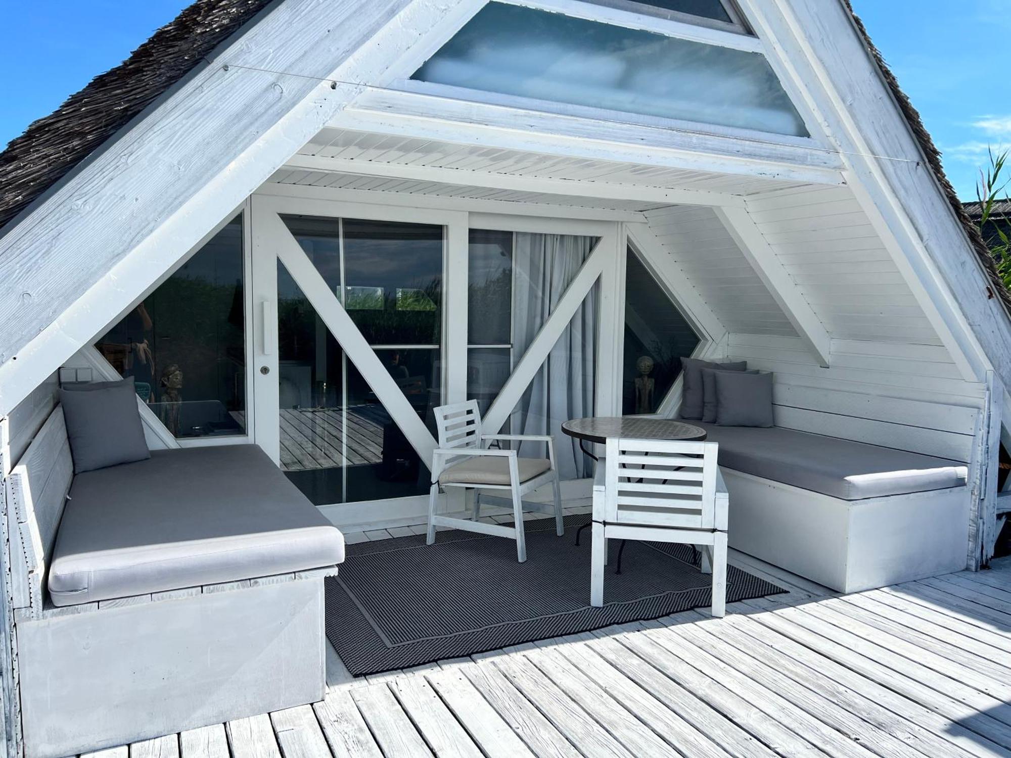 Seehuette Neusiedlersee - Strandhaus, Elektroboot Inklusive Rust Exterior foto