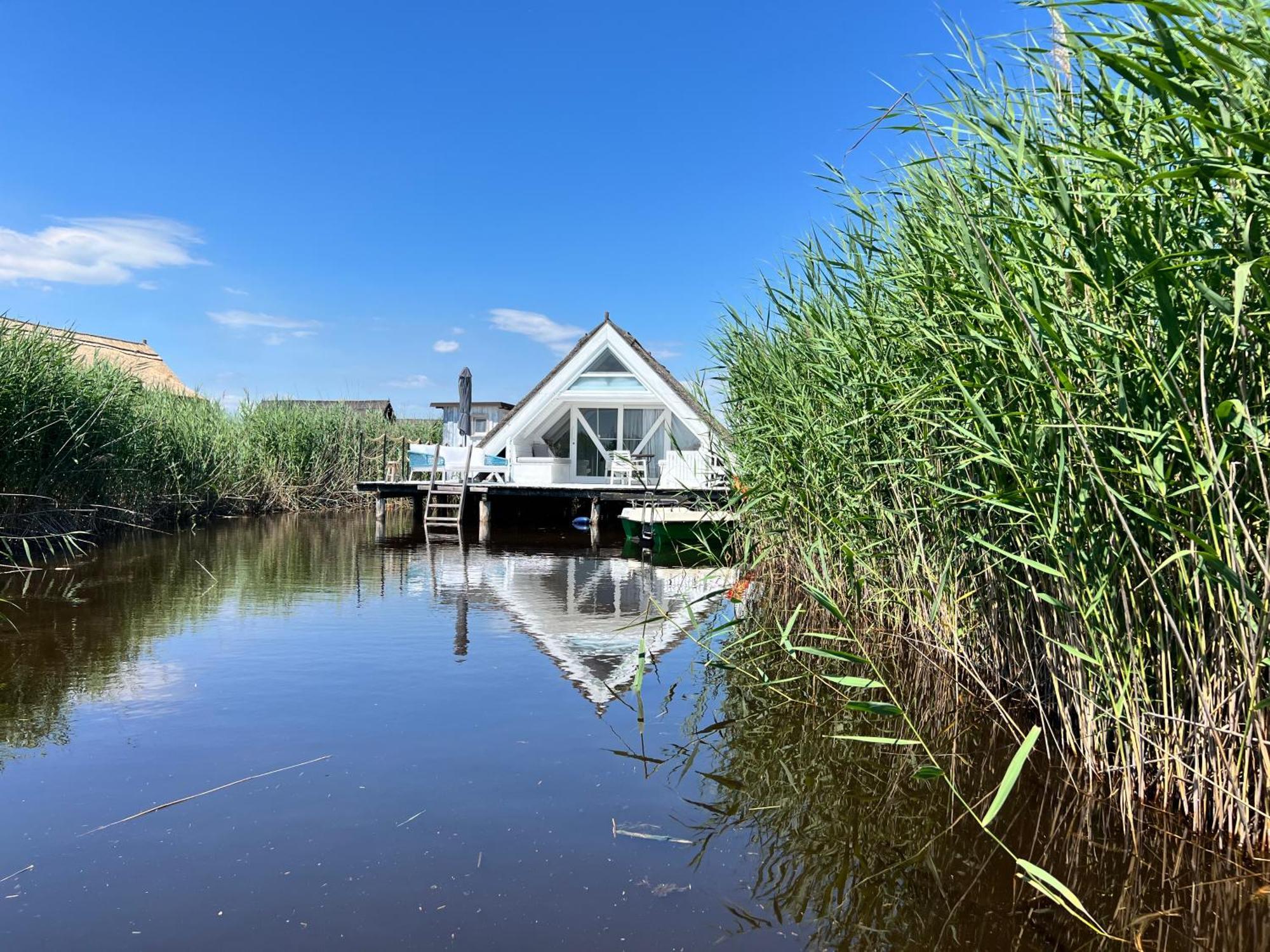Seehuette Neusiedlersee - Strandhaus, Elektroboot Inklusive Rust Exterior foto